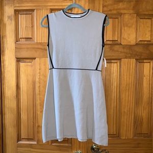 Zara, Cream/Black Sweater Dress, Size M